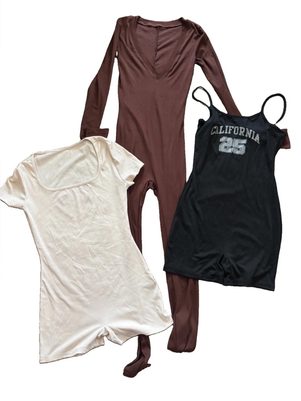 Women’s Size XS/S Bodysuit Lot (3)